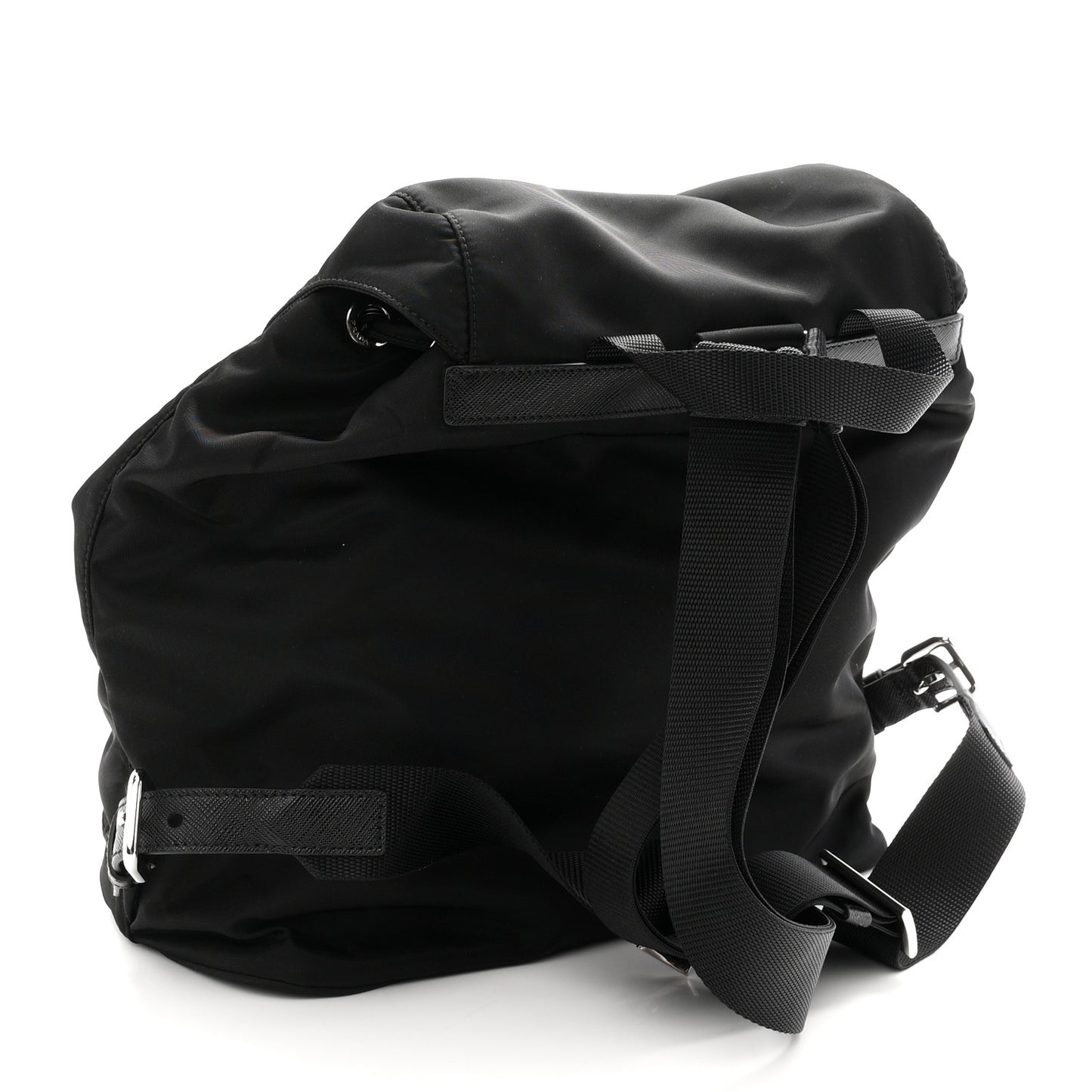 Nylon Vela Large Backpack Black