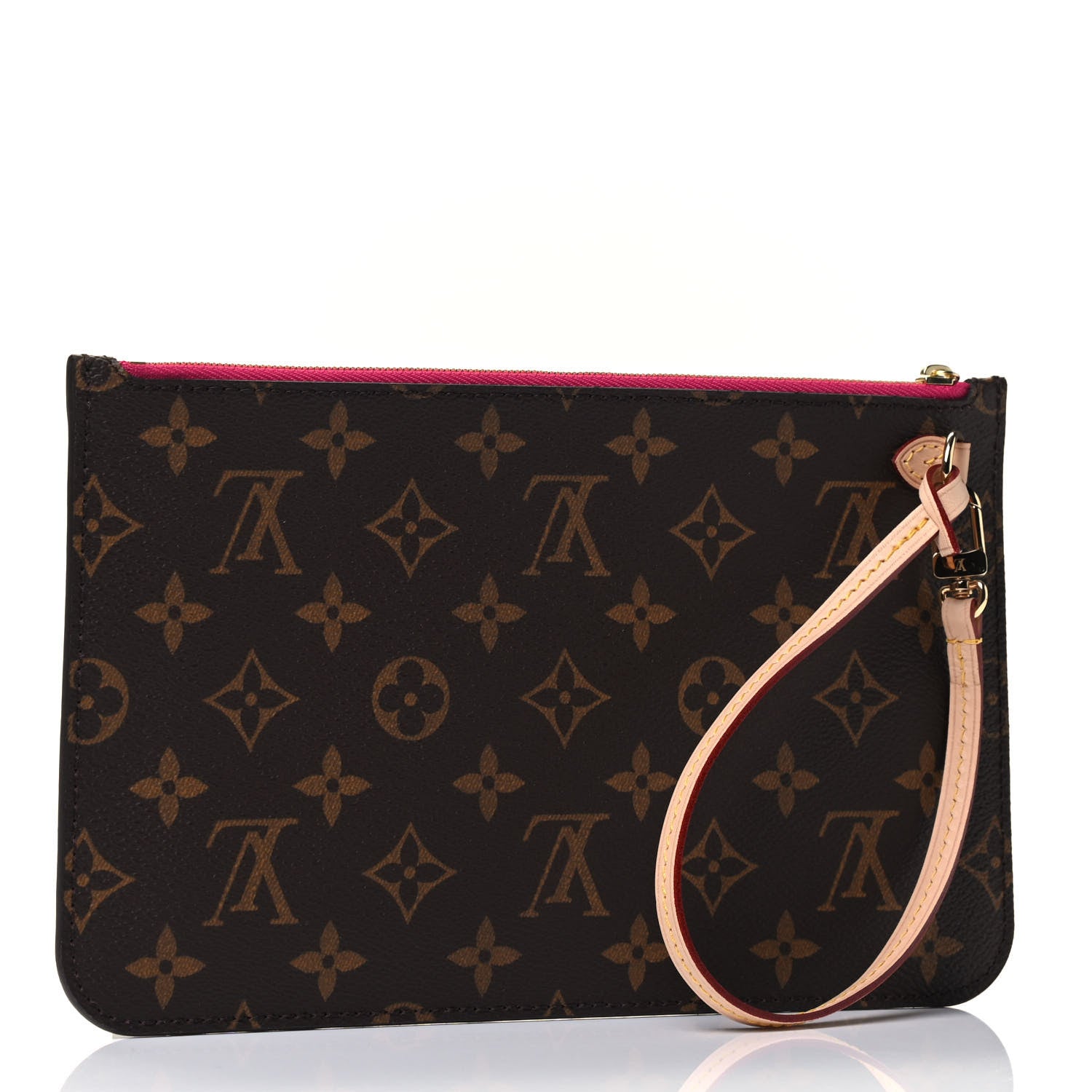 Louis Vuitton Monogram Neverfull MM GM Pochette Pivoine 2 of 4