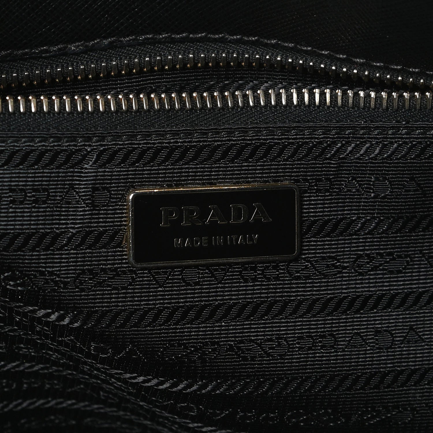 Prada Saffiano Large Galleria Double Zip Tote Black 8 of 13