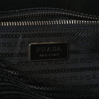 Prada Saffiano Large Galleria Double Zip Tote Black 8 of 13