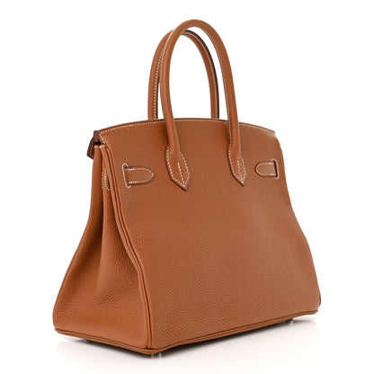 Hermes Togo Birkin 30 Gold 3 of 10