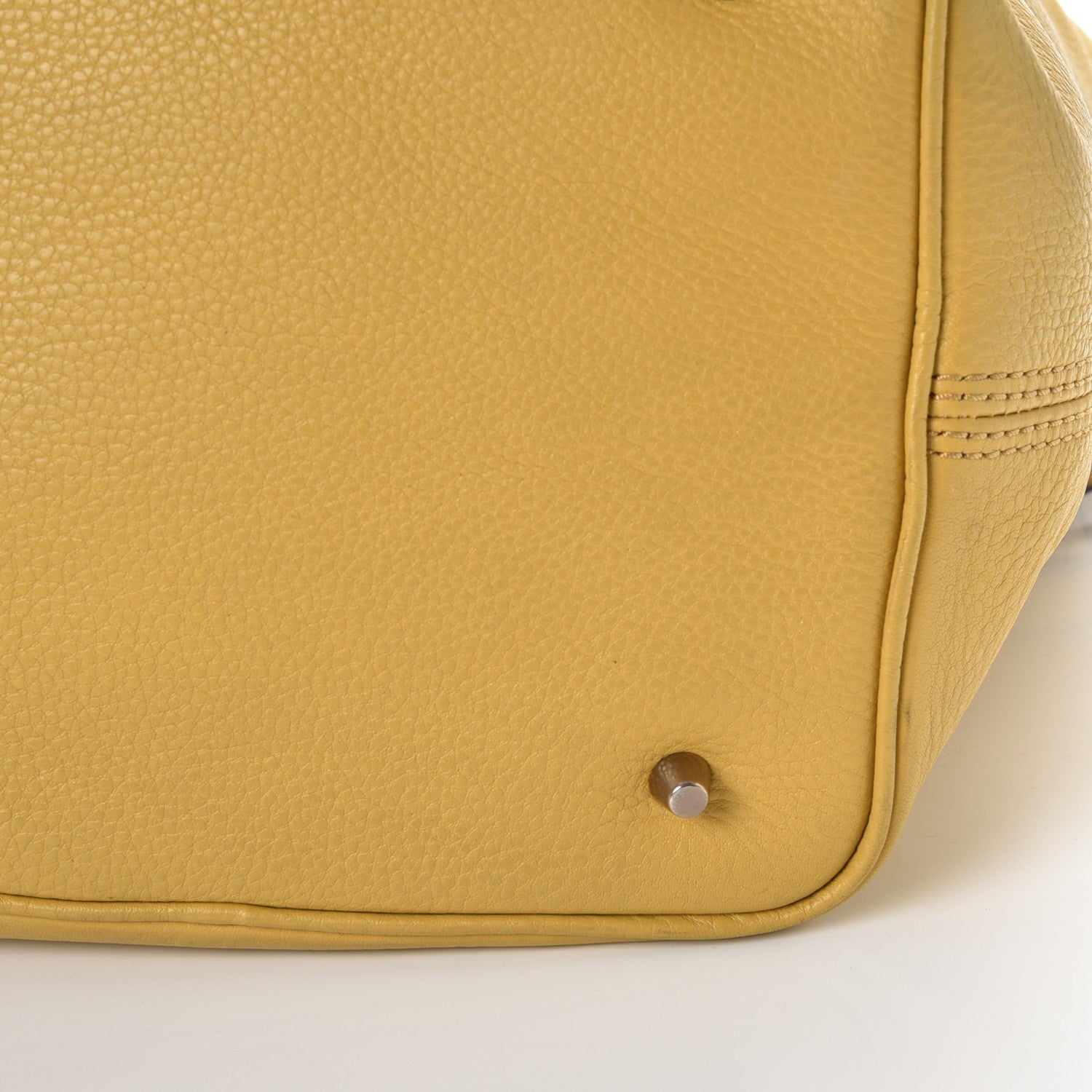Burberry Grainy Calfskin Medium Susanna Hobo Bright Straw 15 of 16