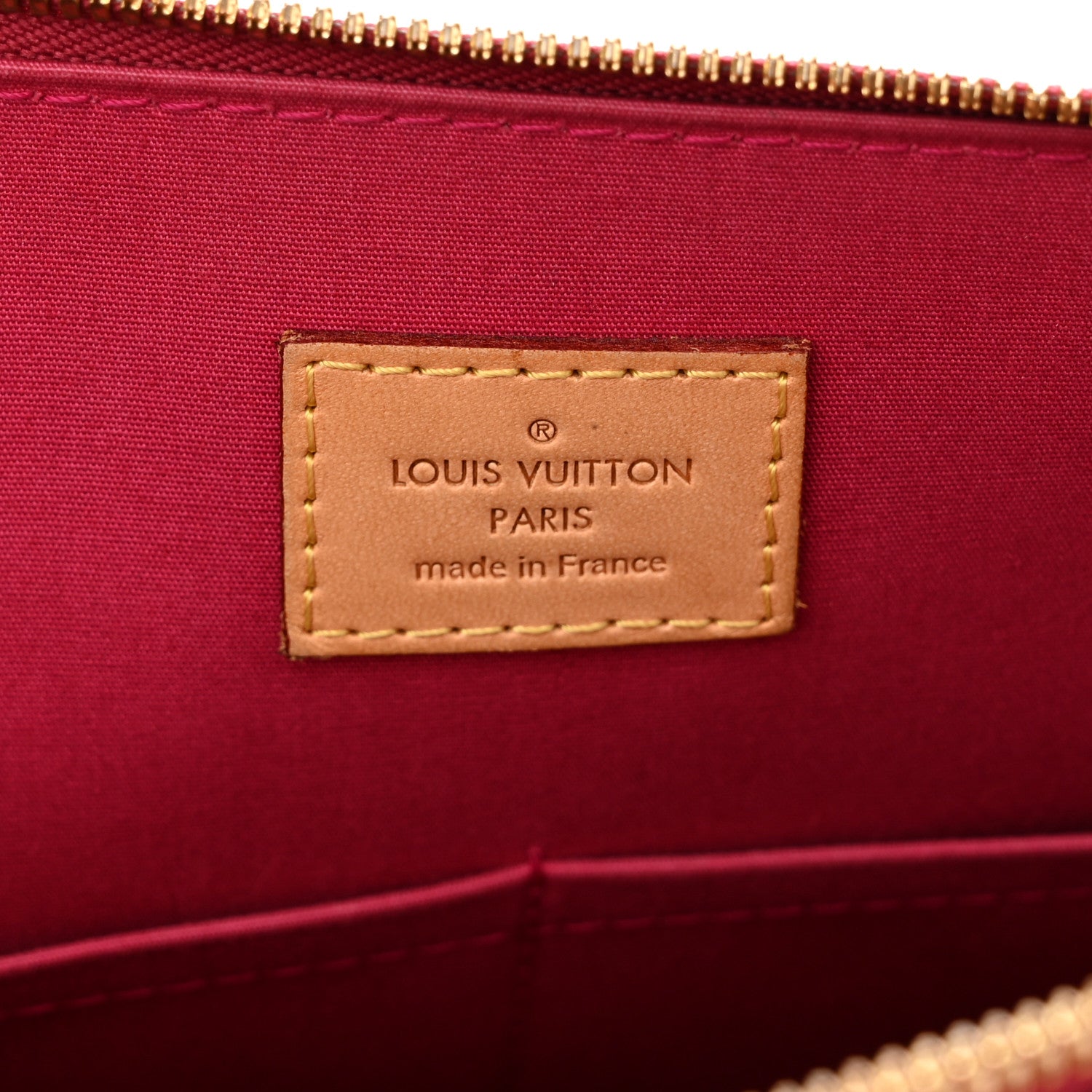 Louis Vuitton Vernis Alma PM Cherry 5 of 10