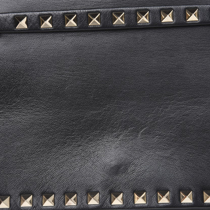 Valentino Garavani Nappa Rockstud Wristlet Clutch Black 6 of 8