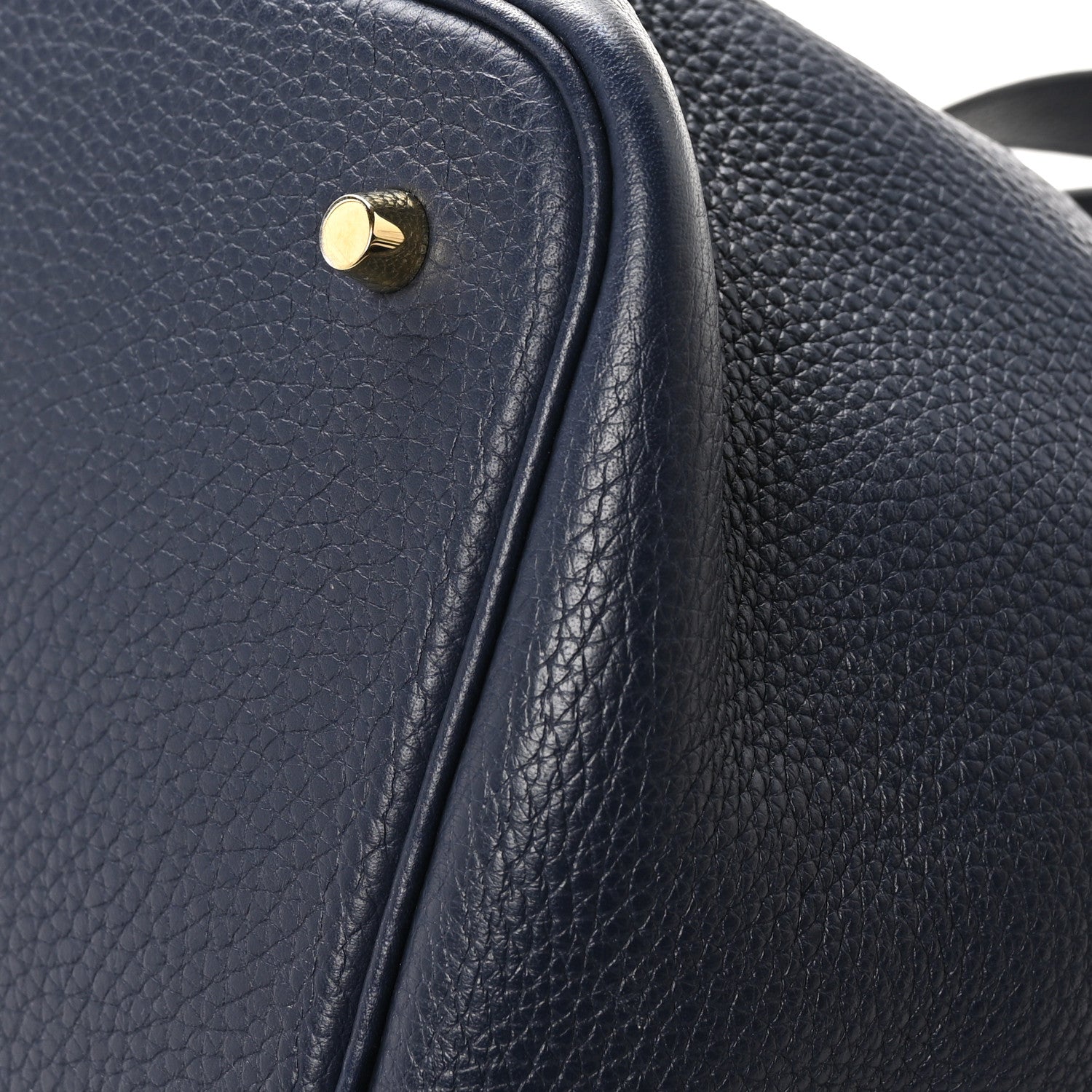 Hermes Taurillon Clemence Picotin Lock 22 MM Bleu Nuit 12 of 12