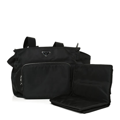 Prada Nylon Vela Baby Bag Black 4 of 12