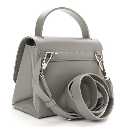 3.1 Phillip Lim Smooth Calfskin Mini Alix Top Handle Satchel Cement 3 of 8