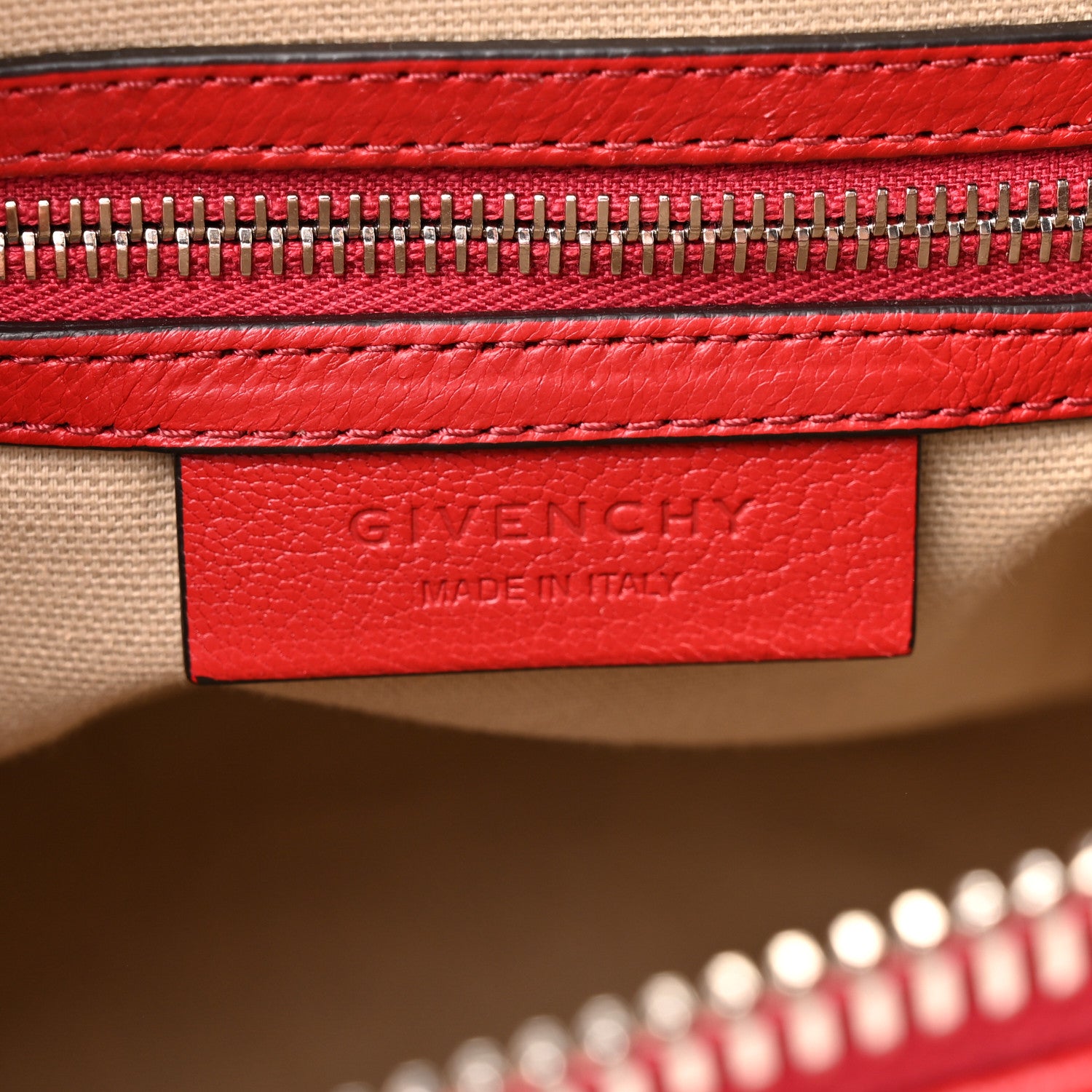 Givenchy Sugar Goatskin Small Antigona Vermillon 6 of 13