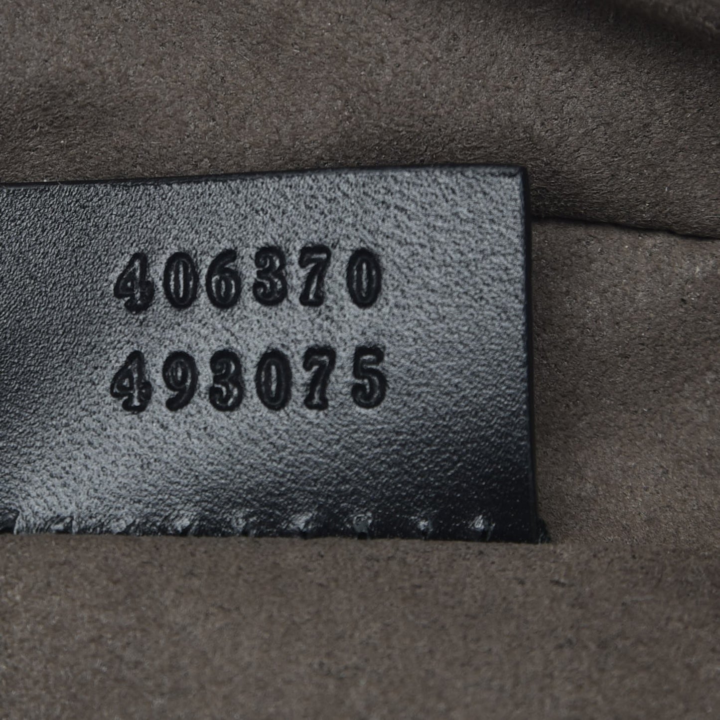 GG Supreme Monogram Medium Backpack Black
