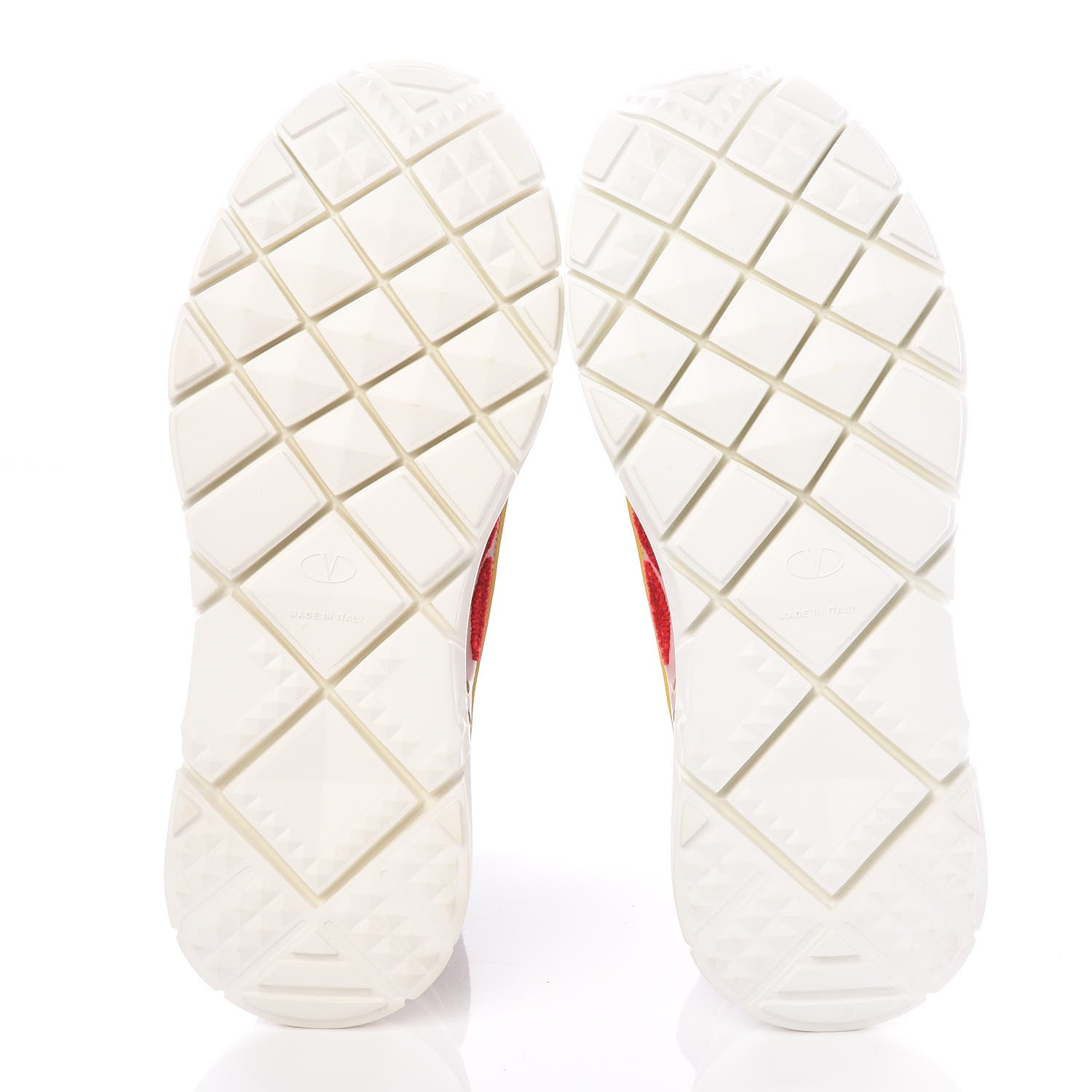 Valentino Garavani Calfskin Mesh Knit Cutout Womens Mixed Media Sock Sneakers 37 Black Multicolor 5 of 7