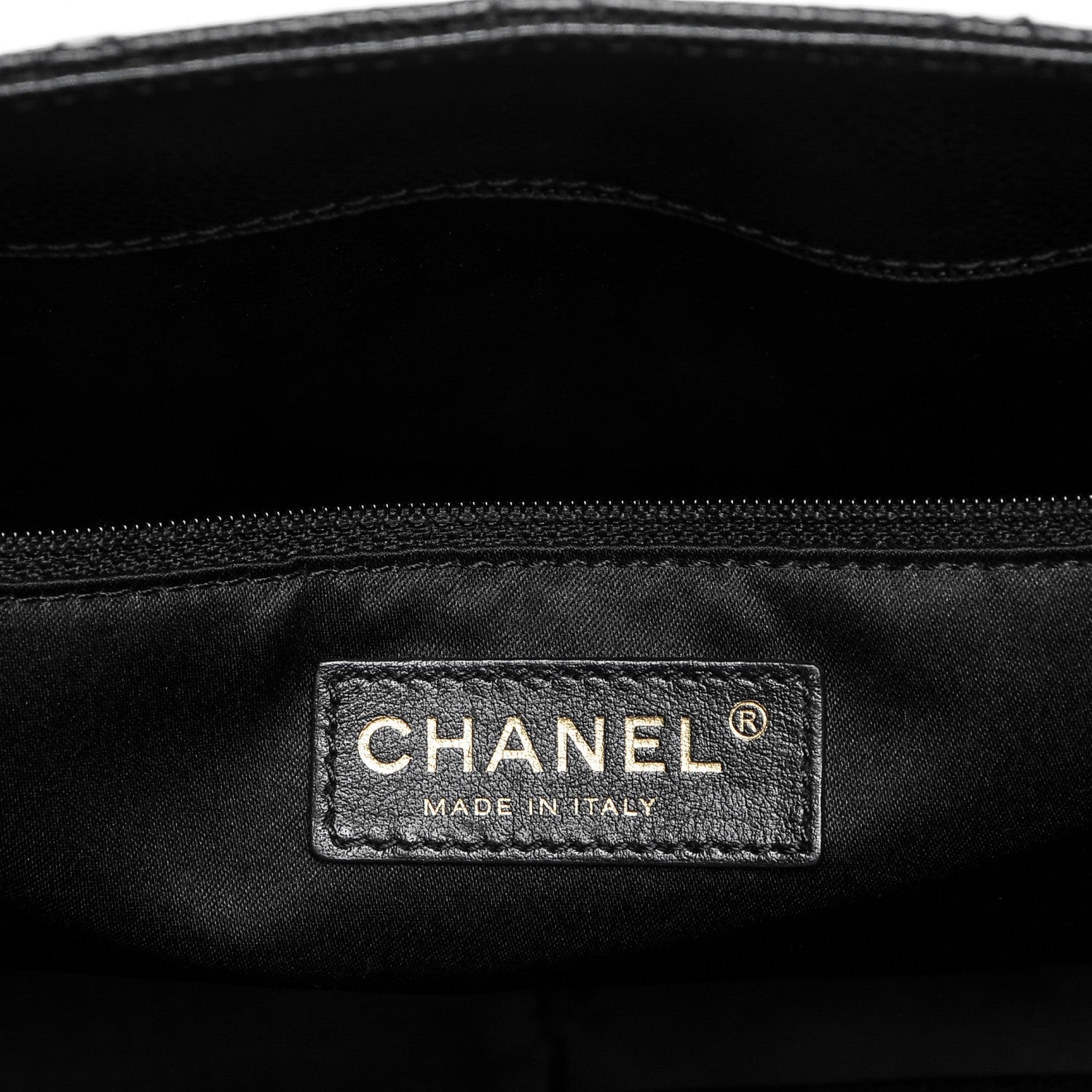 Chanel Caviar Quilted Grand Shopping Tote GST Black 6 of 7