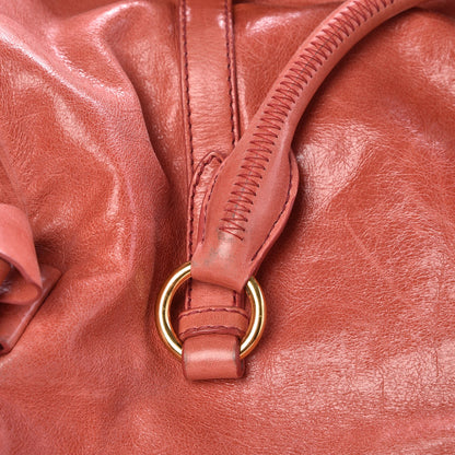 Miu Miu Vitello Lux Medium Bow Bag Rosa 9 of 14