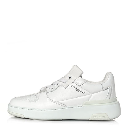 Givenchy Calfskin Wing Low Top Sneakers 37 White 1 of 8