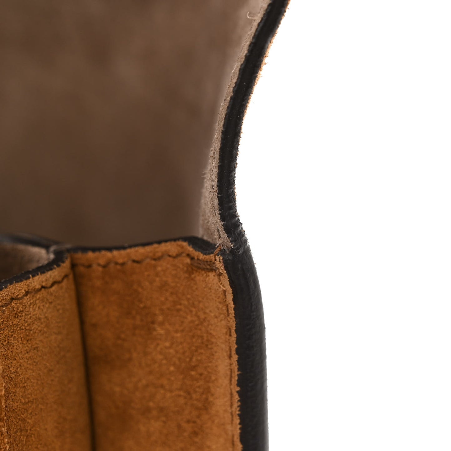 Soft Suede Small Jackie Shoulder Bag Brown
