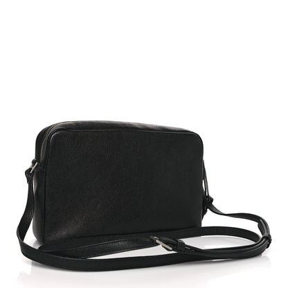 Saint Laurent Lambskin Monogram Small Lou Camera Bag Black 3 of 11