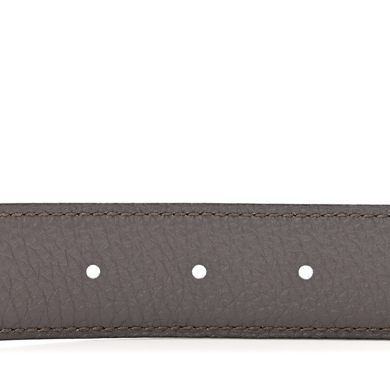 Hermes Box Togo 32mm Belt Strap 90 36 Black Etain 4 of 6