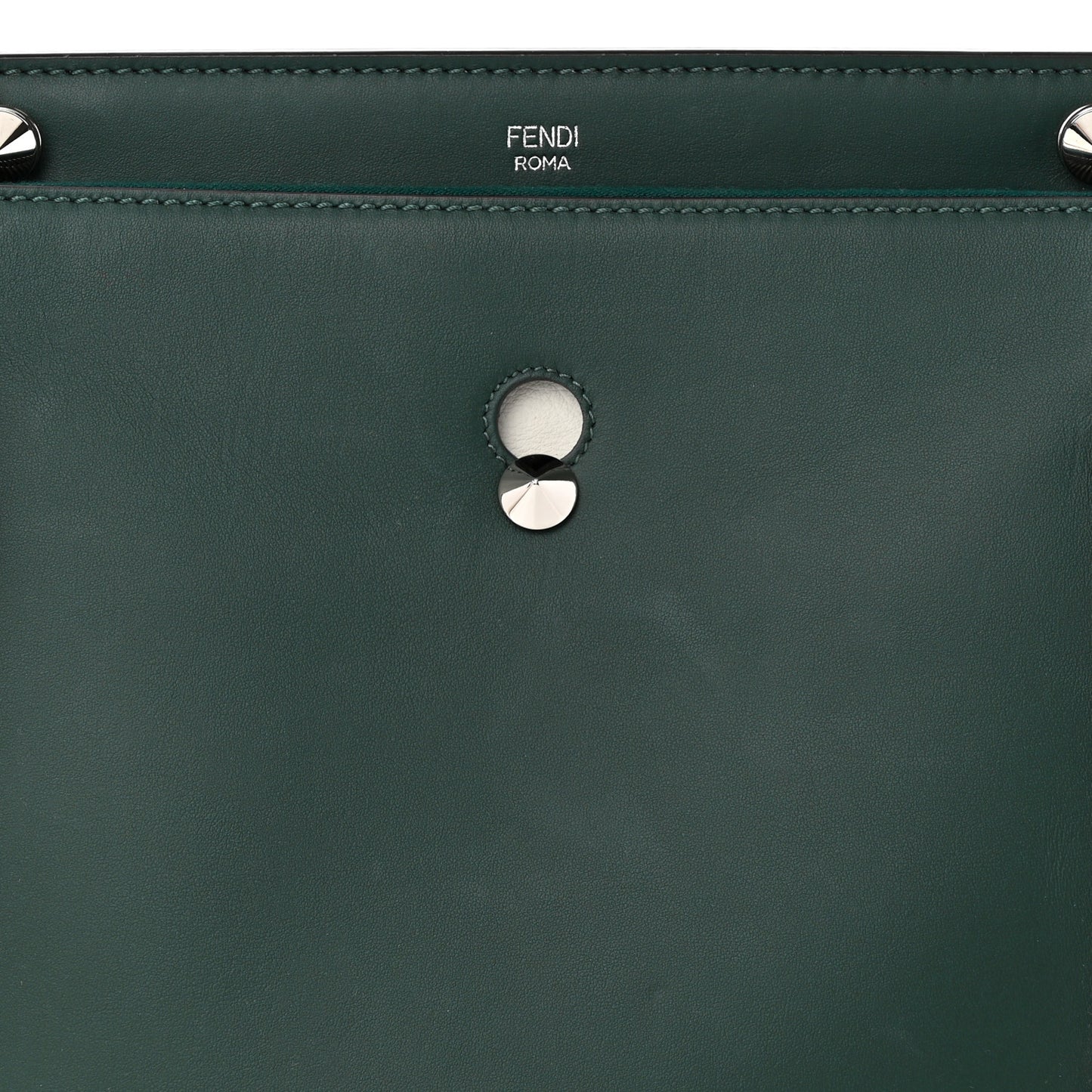 Vitello Baltico Century Dolce Waves DotCom Satchel Verde Inglese White