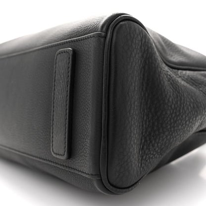 The Row Grained Calfskin Soft Bowling Bag Black 9 of 14
