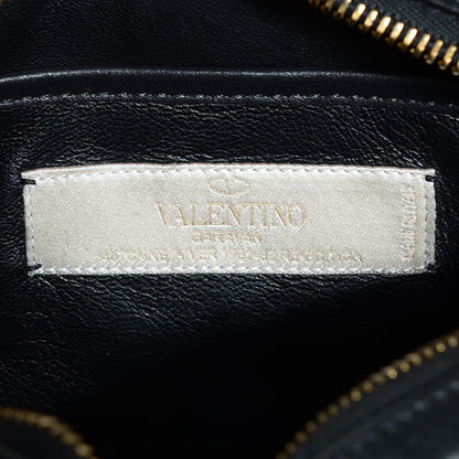 Valentino Garavani Calfskin Small Logo Go Crossbody Bag Black 6 of 8