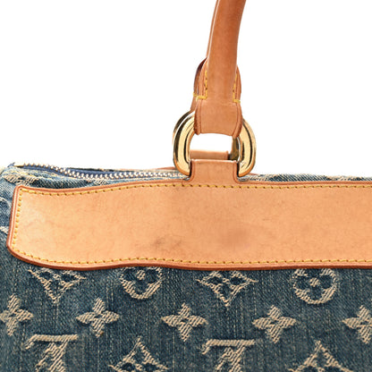 Louis Vuitton Monogram Denim Neo Speedy Blue 13 of 18