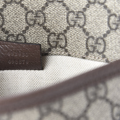 Gucci GG Supreme Monogram Neo Vintage Web Belt Bag Brown 9 of 10
