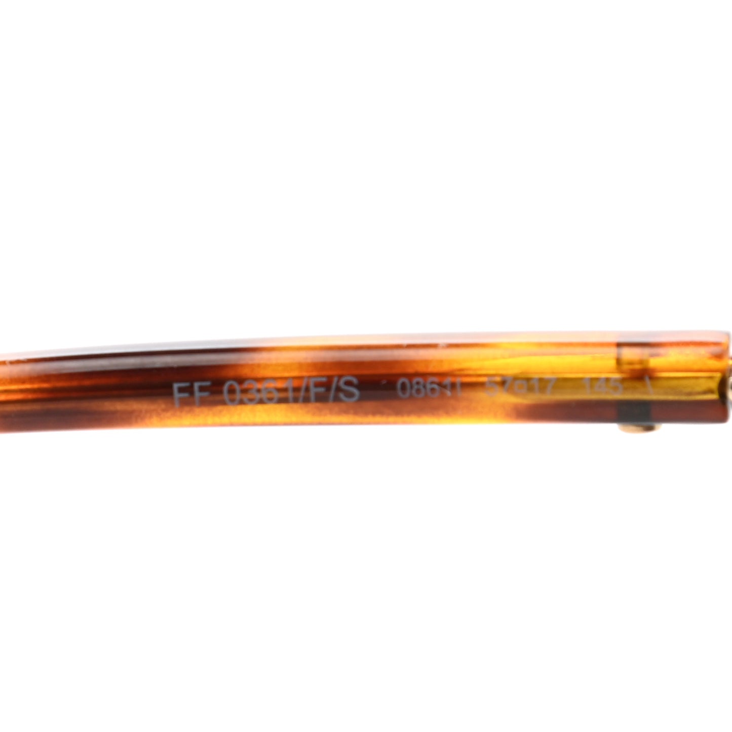 Acetate F is Fendi Sunglasses FF 0361/F/S Havana