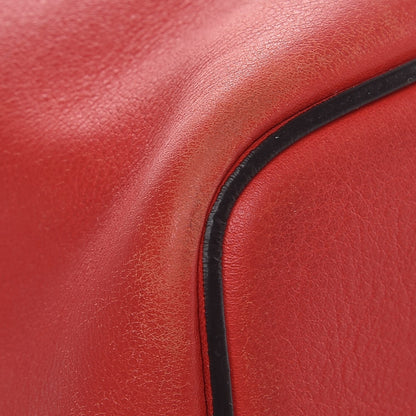 Celine Lambskin Small Soft Cube Satchel Bright Red 11 of 13