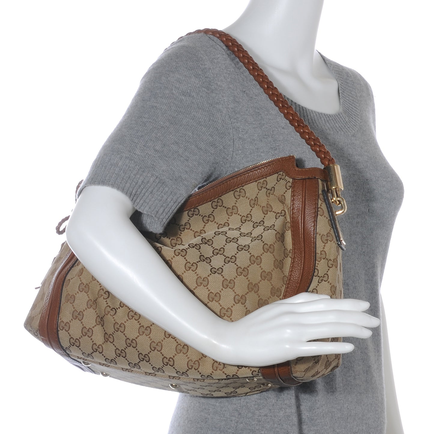 Monogram Cellarius Calfskin Medium Bella Hobo Beige Ebony Cuir