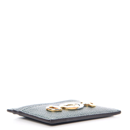 Gucci Grainy Calfskin Zumi Card Holder Vintage Green 4 of 7