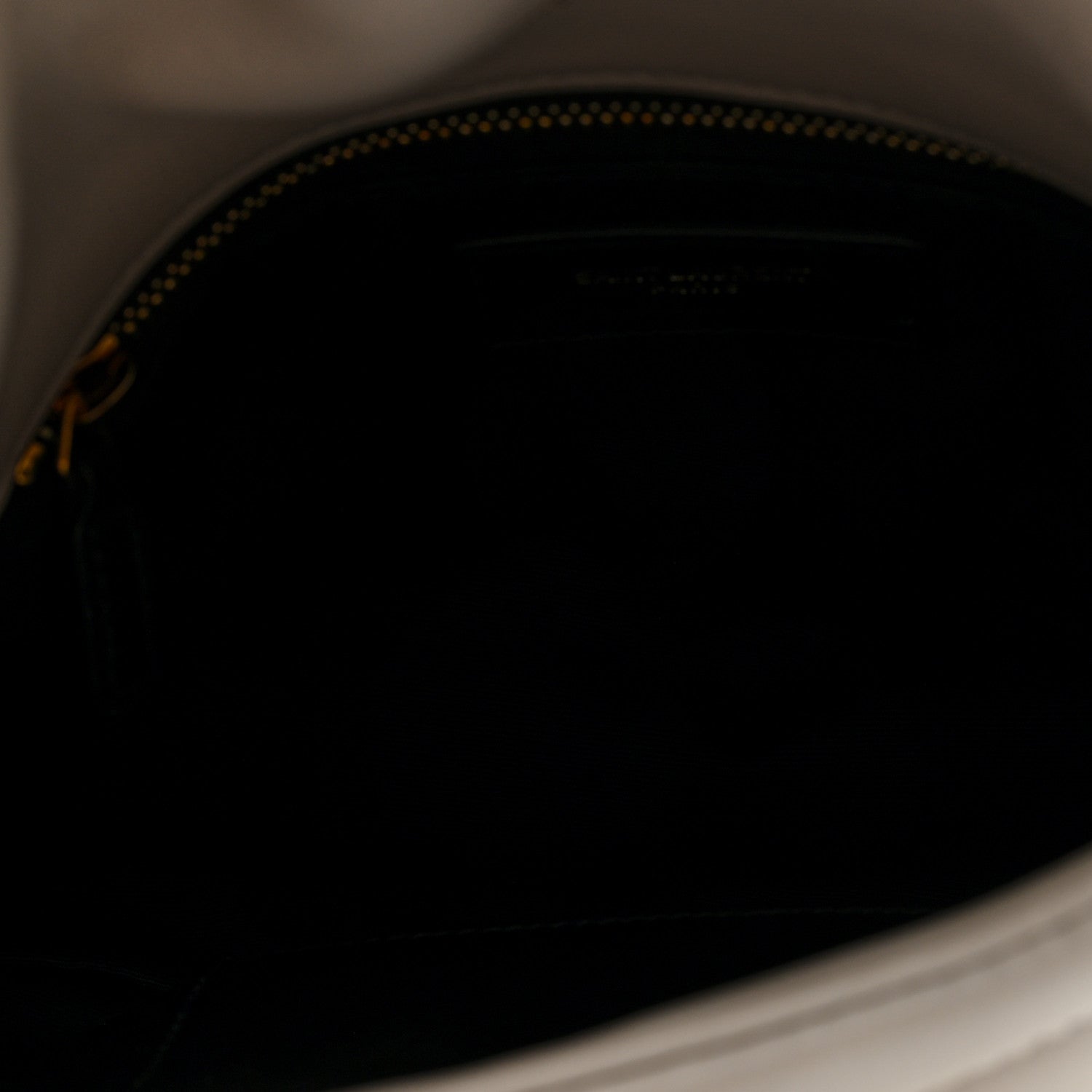Saint Laurent Lambskin Quilted Toy Loulou Puffer Monogram Chain Satchel Blanc Vintage 5 of 9