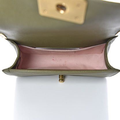 Chanel Caviar Quilted Small Boy Flap Khaki 5 of 18