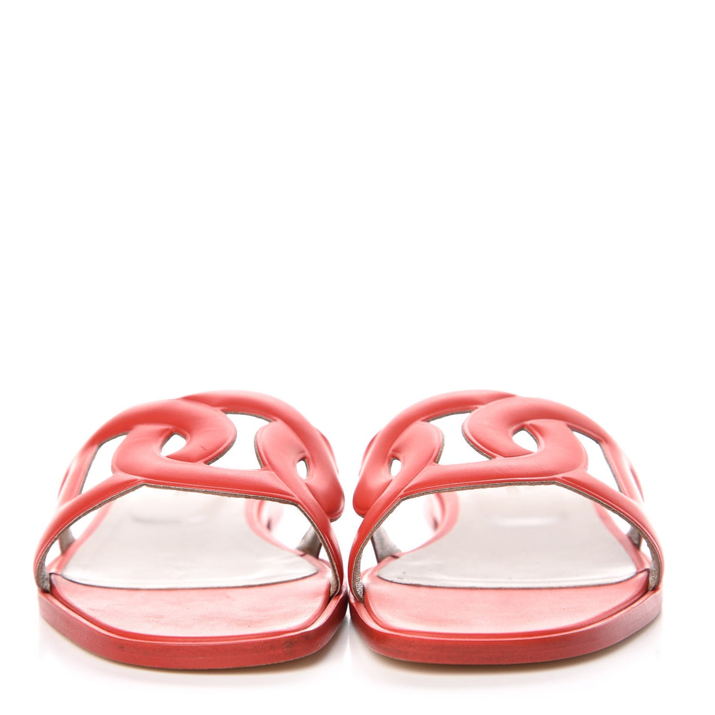 Calfskin Omaha Sandals 37.5 Pavot