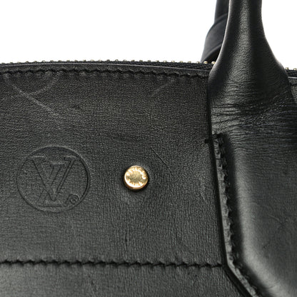 Louis Vuitton Calfskin City Steamer MM Black 14 of 24