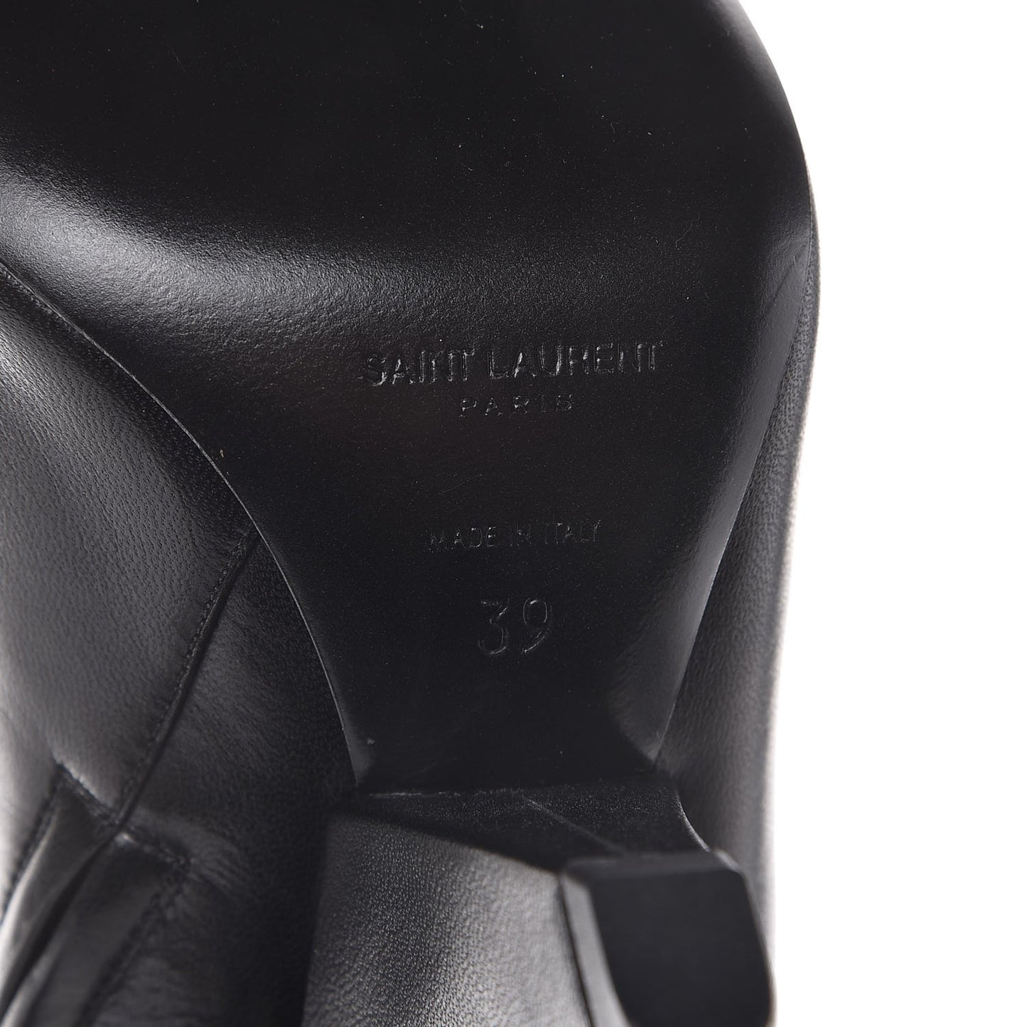 Calfskin Niki Charm Boots 39 Black
