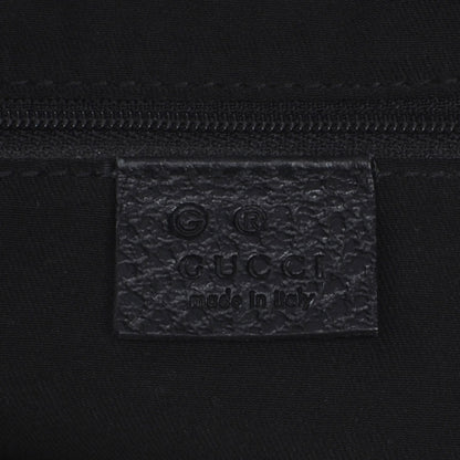 Gucci Denim Monogram Handbag Black 6 of 7