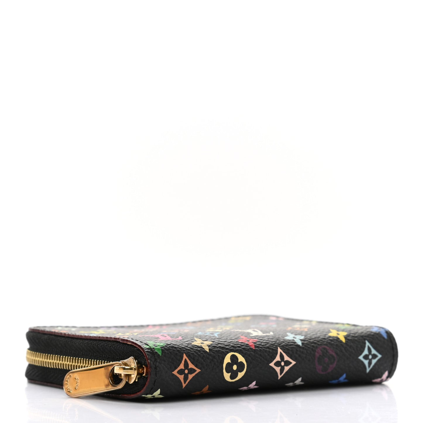Monogram Multicolor Zippy Coin Purse Black