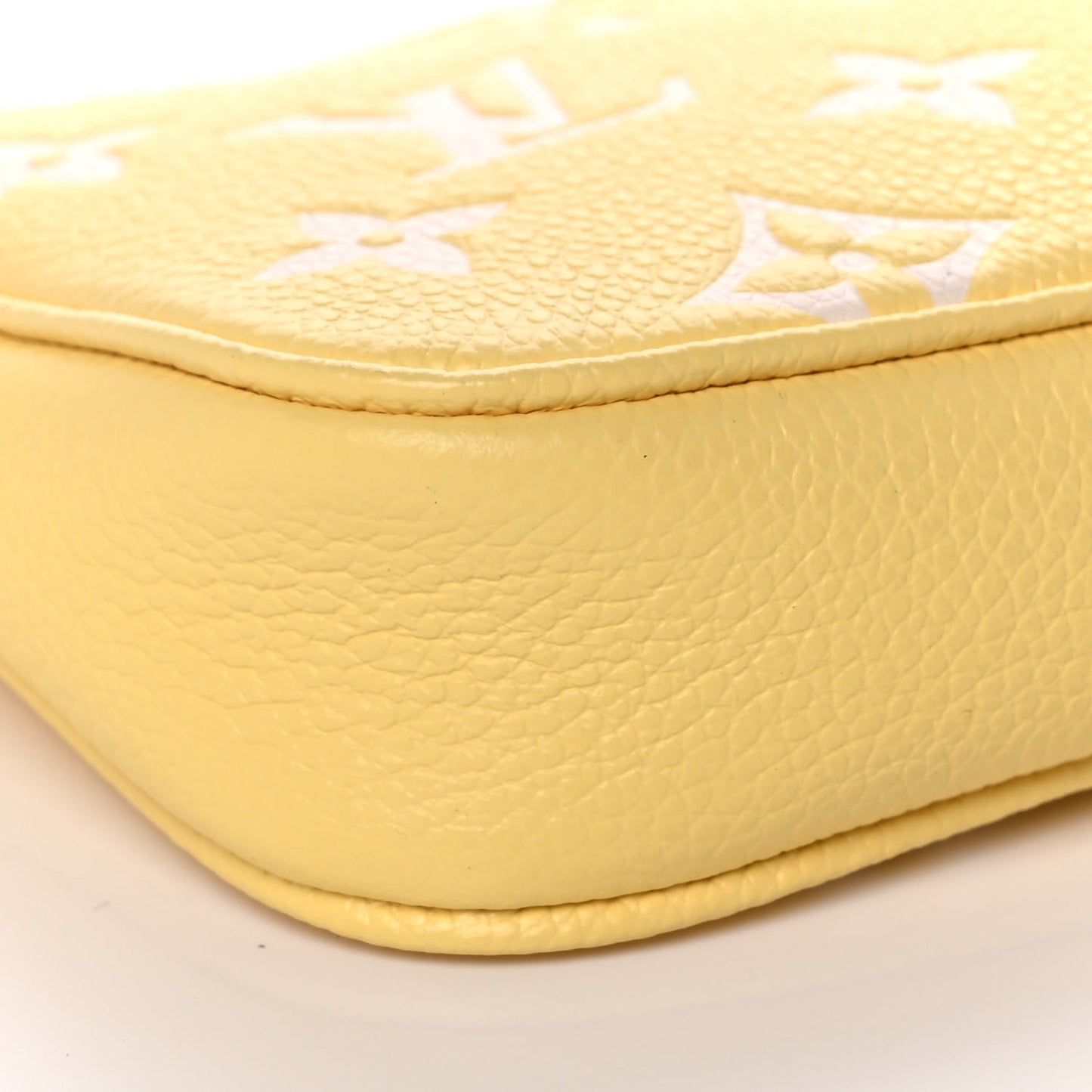 Empreinte Monogram Mini Pochette Accessories Lemon Curd Yellow