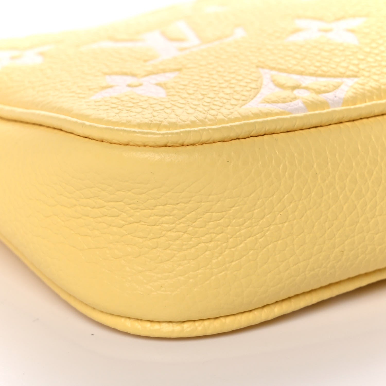 Louis Vuitton Empreinte Monogram Mini Pochette Accessories Lemon Curd Yellow 7 of 11
