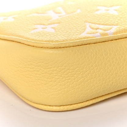 Louis Vuitton Empreinte Monogram Mini Pochette Accessories Lemon Curd Yellow 7 of 11