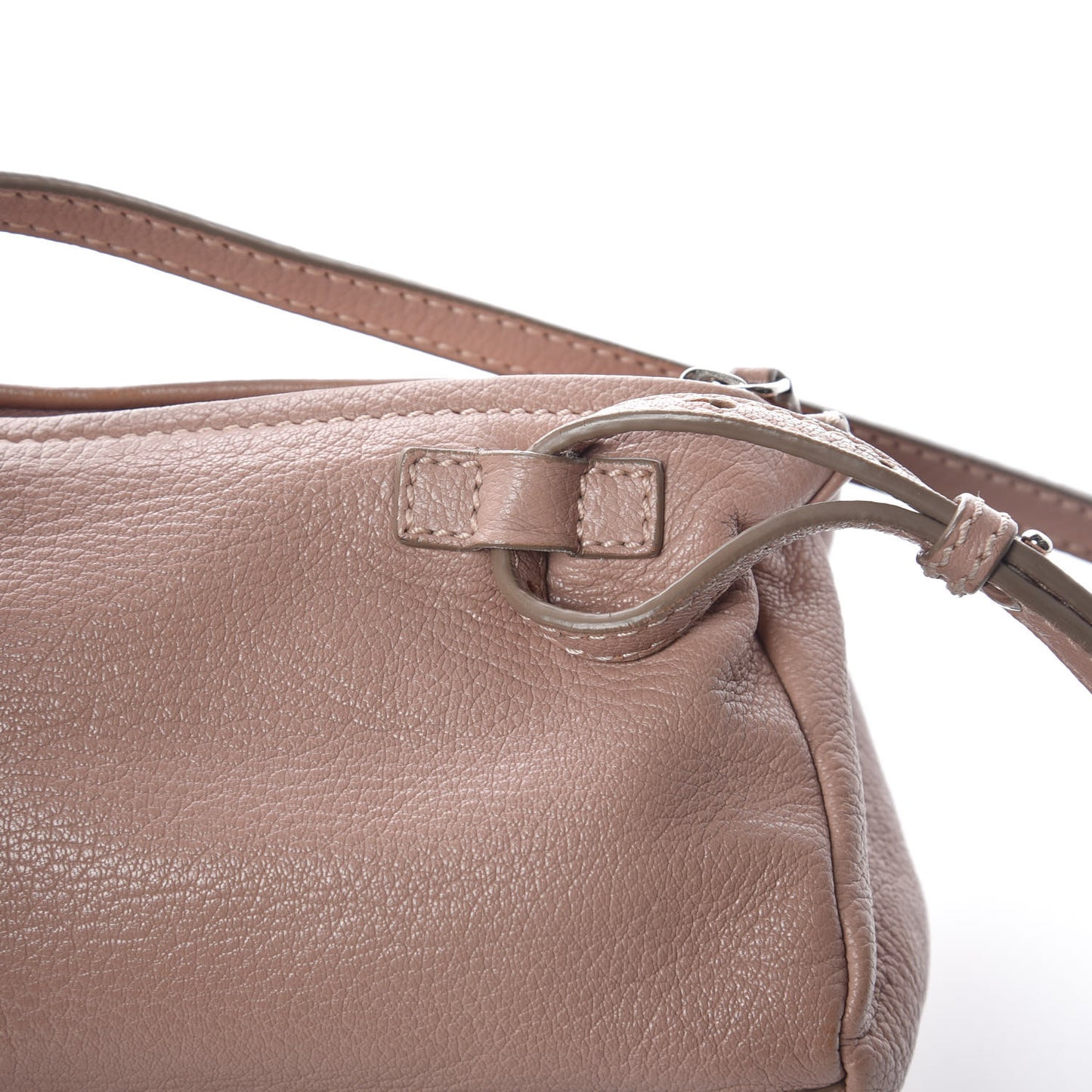 Sugar Goatskin Mini Pandora Nude Pink