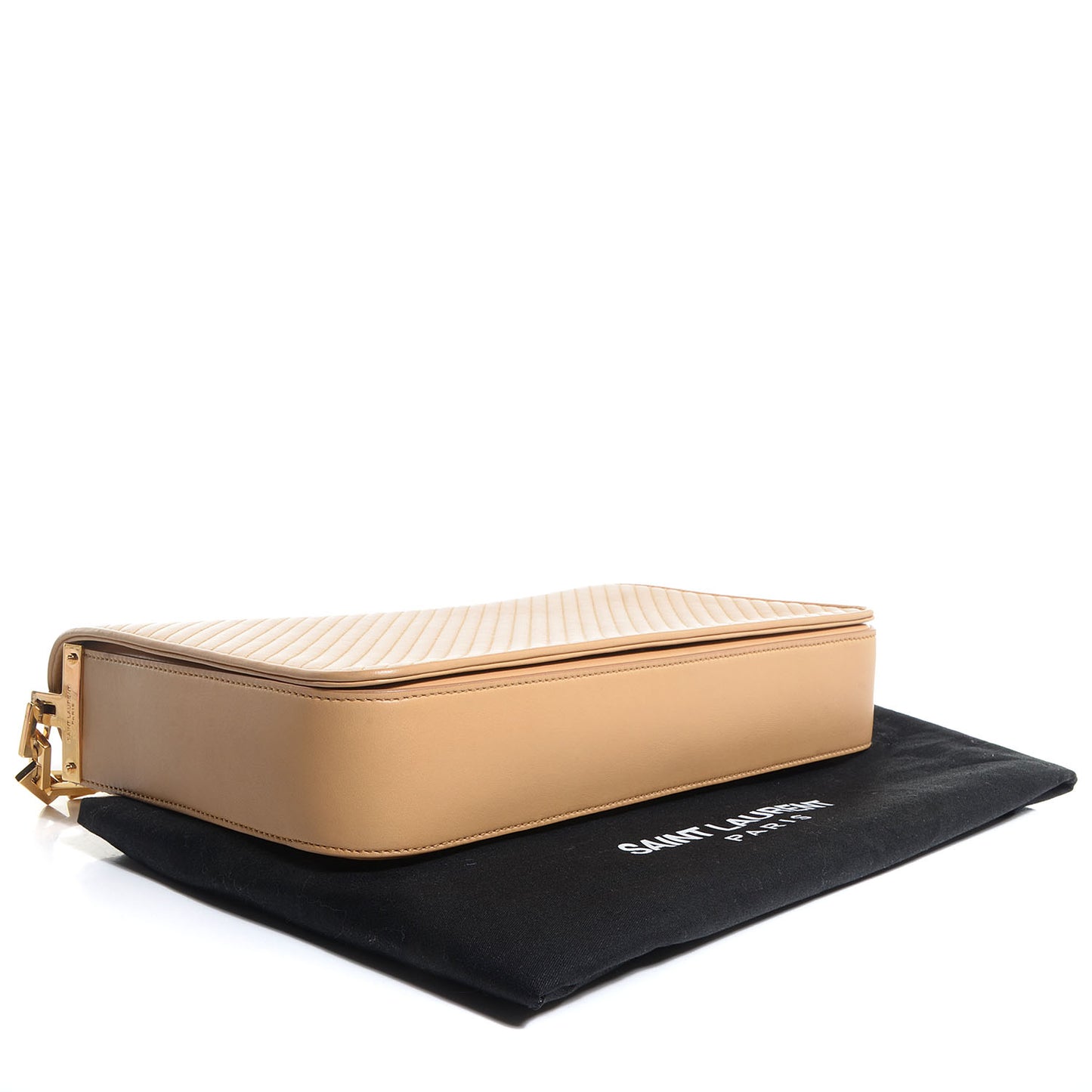 Calfskin Medium Babylone 2 Chain Bag Light Beige