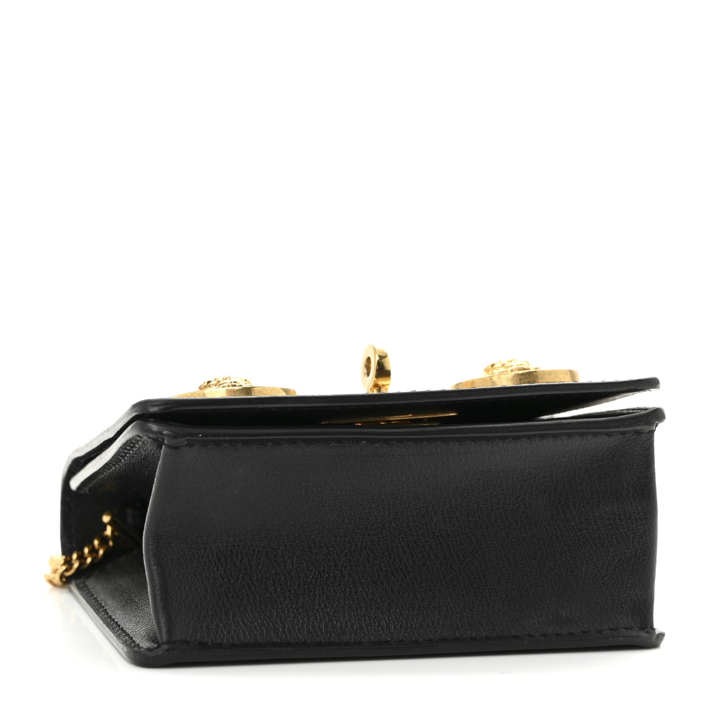 Calfskin Mini Icon Handbag Black