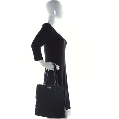 Prada Nylon Tessuto Tote Black 2 of 10