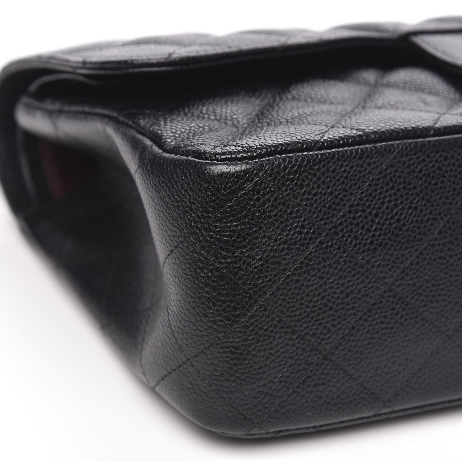 Chanel Caviar Quilted Jumbo Double Flap Black 8 of 11