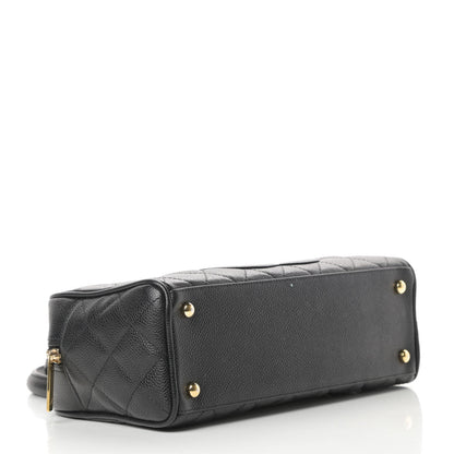 Chanel Caviar Quilted Small Bowler Black 4 of 16