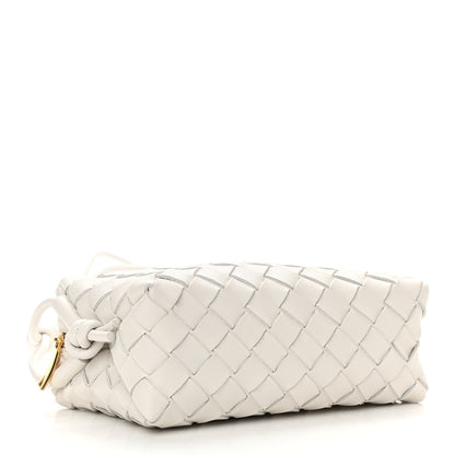Bottega Veneta Nappa Intrecciato Mini Loop Camera Bag White 4 of 9
