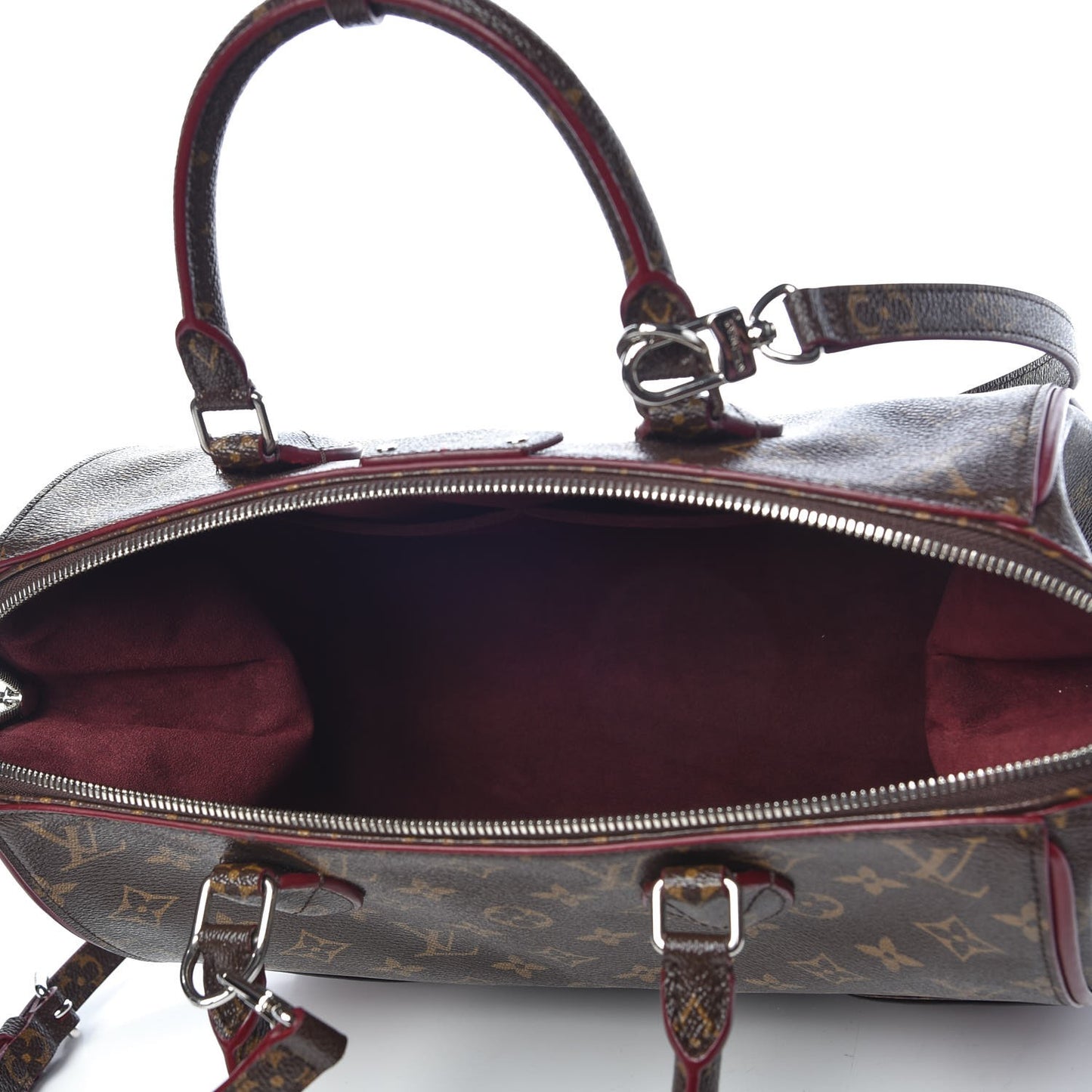 Monogram Shine Doc PM Bordeaux