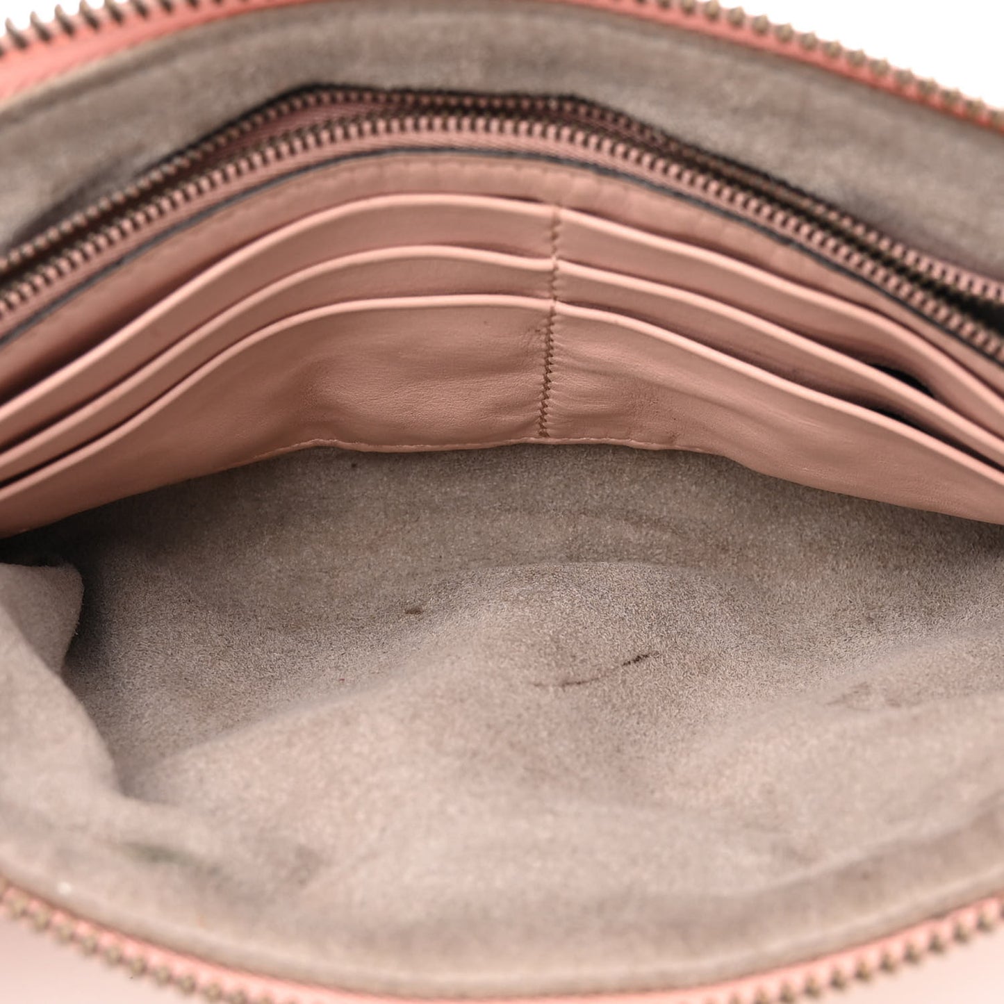 Calfskin Matelasse Mini GG Marmont Chain Bag Perfect Pink
