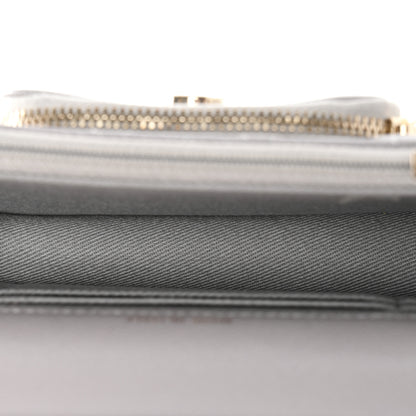 Chanel Caviar Quilted Mini Business Affinity Flap Grey 5 of 12