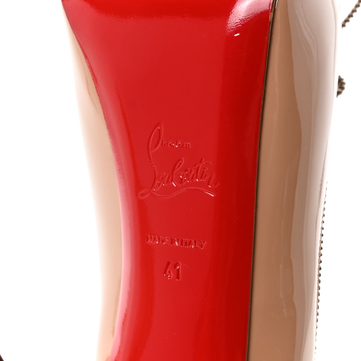Patent Colbina 120 Pumps 41 Nude Silver